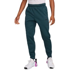 Men's trousers Nike Therma-FIT Tapered Fitness Pants - deep jungle/deep jungle/black