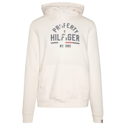 Men's Jumper Tommy Hilfiger Graphic Hoody - ancient white