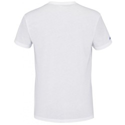 Men's T-shirt Babolat Exercise Big Flag Tee Men - white