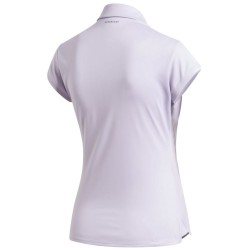 Women's polo T-shirt Adidas Club 3-Stripes Polo W - purple tint/grey six