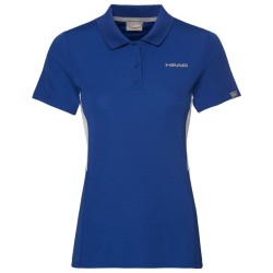 Girls' T-shirt Head Club Tech Polo Shirt - royal blue