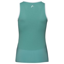 Women's top Head Performance Tank Top W - turquoise/white