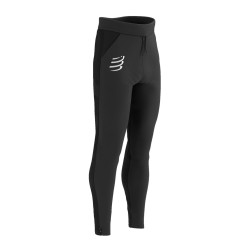 Men's trousers Compressport Hurricane Windproof Seamless Pants - black