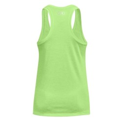 Women's top Under Armour Womens UA Tech™ Twist Tank - quirky lime/metalic silver