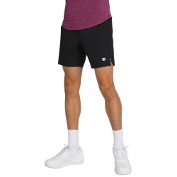Men's shorts Wilson Tournament Pro Short 7" - black