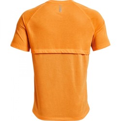 Men's T-shirt Under Armour Men's Streaker Run Short Sleeve - omega orange/reflective