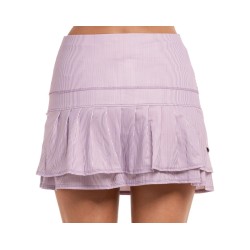 Women's skirt Lucky in Love Avant Garde 1.0 Long Architect Stripe Skirt - dusk