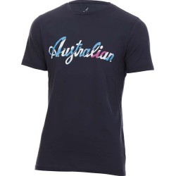 Men's T-shirt Australian T-Shirt Cotton Printed - blu navy