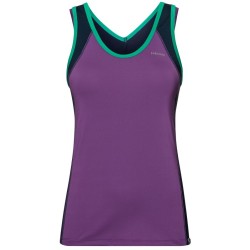 Women's top Head Talia Tank Top W - violet/dark blue