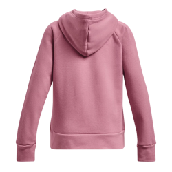 Girls' jumper Under Armour Girls' UA Rival Fleece Big Logo Hoodie - pink/white