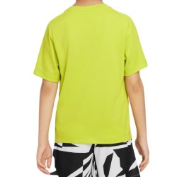Boys' t-shirt Nike Dri-Fit Multi+ Training Top - bright cactus/white