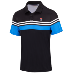 Men's Polo T-shirt Fila Paul Polo - black