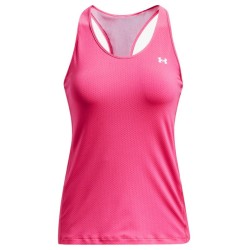 Women's top Under Armour HeatGear Armour Racer Tank - electro pink/metallic silver