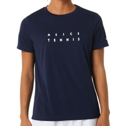 Women's T-shirt Asics Court Graphic Tee - midnight