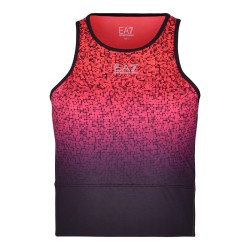 Women's bra EA7 Woman Jersey Sport Bra - fancy black