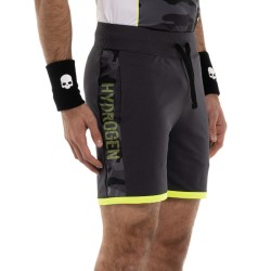 Men's shorts Hydrogen Camo Tech Shorts - anthracite camouflage/anthracite/yellow
