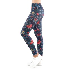 Women's leggings Lucky in Love A Stitch In Time Hi-Whip Stitch Legging Women - slate