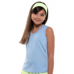 Girls' T-shirt Lucky in Love Going Wild V-Neck Cutout Tank Girls - cloud