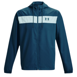 Men's jacket Under Armour Men's UA Sportstyle Windbreaker Jacket - petrol blue/fuse teal