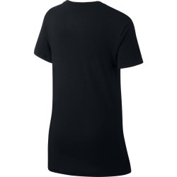 Girls' T-shirt Nike G NSW Tee DPTL Basic Futura - black/white