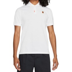 Men's Polo T-shirt Nike Polo Dri-Fit Heritage Slim2 M - white