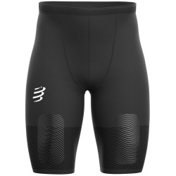 Men’s compression clothing Compressport Trail Under Control Short - black