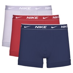 Men's Boxers Nike Everyday Cotton Stretch Trunk 3P - team red/wolf grey/obsidian