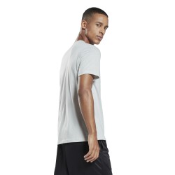 Men's T-shirt Reebok Workout Ready Mesh T-Shirt M - pure grey