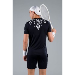 Men's T-shirt Hydrogen Tribal Tech Tee Man - black