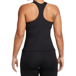 Women's top Nike Dri-Fit Swoosh Bra Tank - black/black/white
