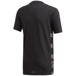 Boys' t-shirt Adidas B Escouade Tee - black/white