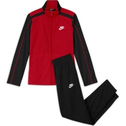 Boys' tracksuit Nike U Swoosh Futura Poly Cuff TS - university red/black/white
