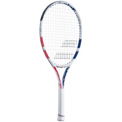 Junior tennis rackets Babolat Pure Drive Girl Jr (24") - white/pink/blue