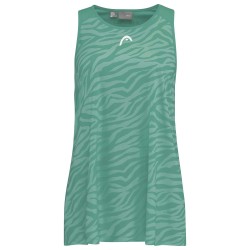 Women's top Head Agility Tank Top W - nile green/print vision