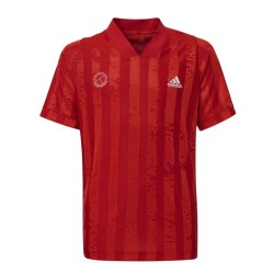 Boys' t-shirt Adidas Freelift Tee E - scarlet/signal pink