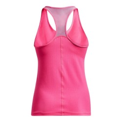 Women's top Under Armour HeatGear Armour Racer Tank - electro pink/metallic silver
