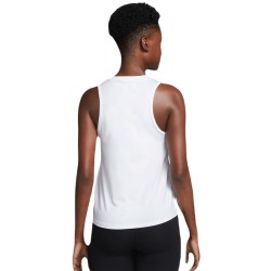 Women's top Nike One Classic Dri-Fit Tank Top - white/black