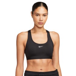 Women's bra Nike Swoosh Light Support Non-Padded Sports Bra - black/white