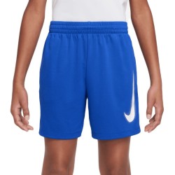 Boys' shorts Nike Dri-Fit Multi+ Graphic Training Shorts - game royal/white/white