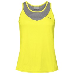 Women's top Head Tenley Tank Top W - yellow/grey