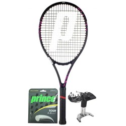 Tennis racket Prince Beast Pink 265g 2023 + string + stringing