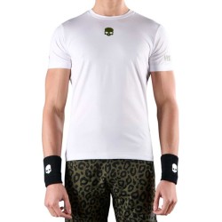 Men's T-shirt Hydrogen Panther Tech T-Shirt - white/military green