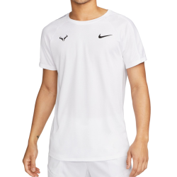 Men's T-shirt Nike Rafa Challenger Dri-Fit Tennis Top - white/black