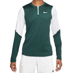 Men's long sleeve T-shirt Nike Dri-Fit Advantage Camisa M - pro green/white/white