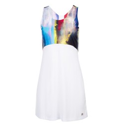 Women's dress Fila Dress Fleur - white/multicolor