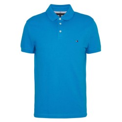 Men's Polo T-shirt Tommy Hilfiger Core 1985 Slim Polo - shocking blue