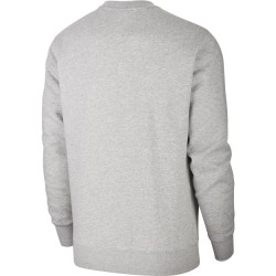 Men's Jumper Nike Swoosh Club Crew M - dk grey heather/white