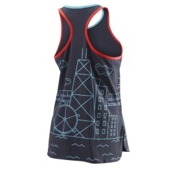 Women's top Wilson Chi Cnt Tank W - outer space