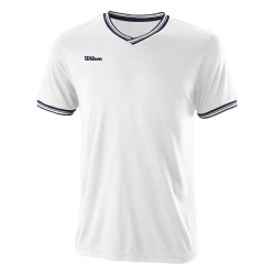 Men's T-shirt Wilson Team II High V-neck Men - white