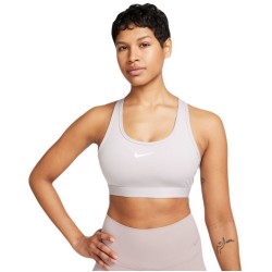 Women's bra Nike Swoosh Medium Support Non-Padded Sports Bra - platinum violet/white